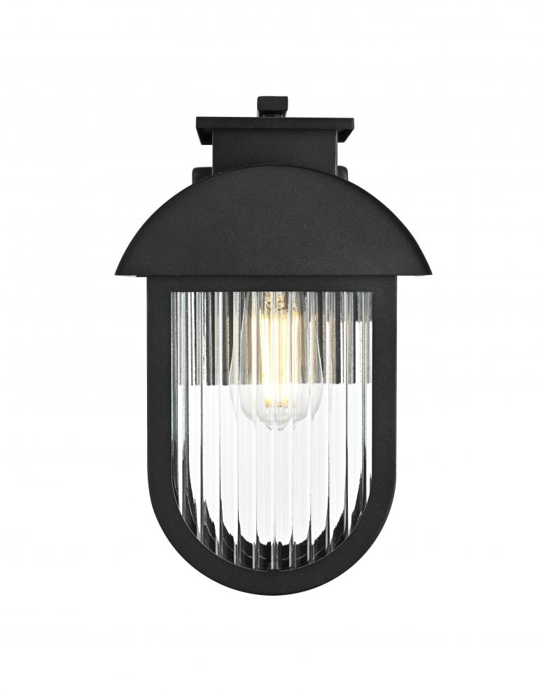 Albert 7 inch Outdoor Pendant in Black