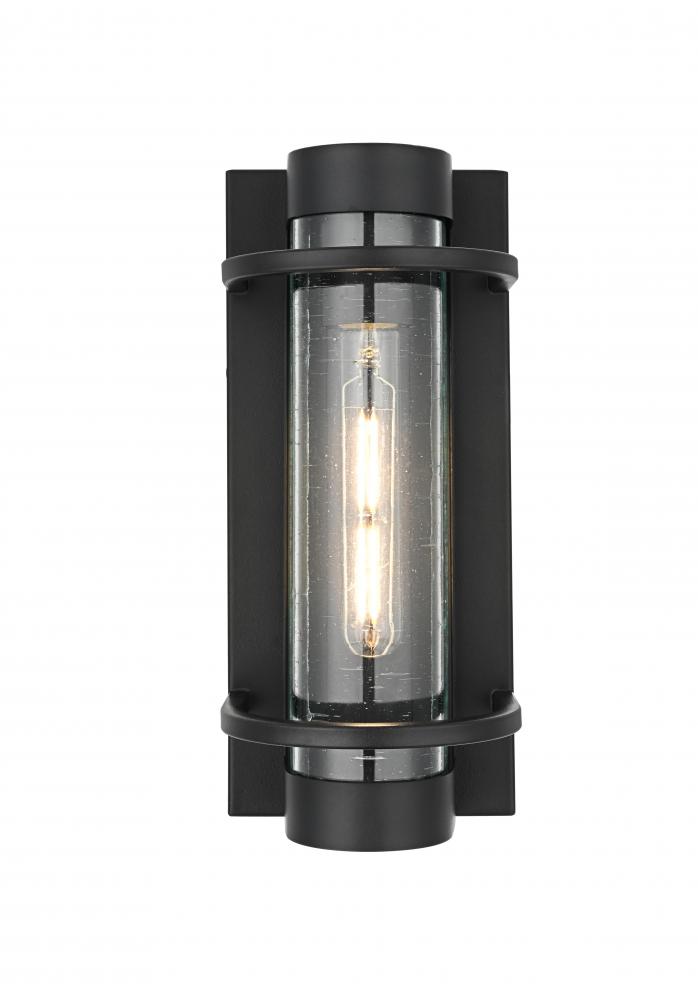 Parrish 7 inch Outdoor Pendant in Black