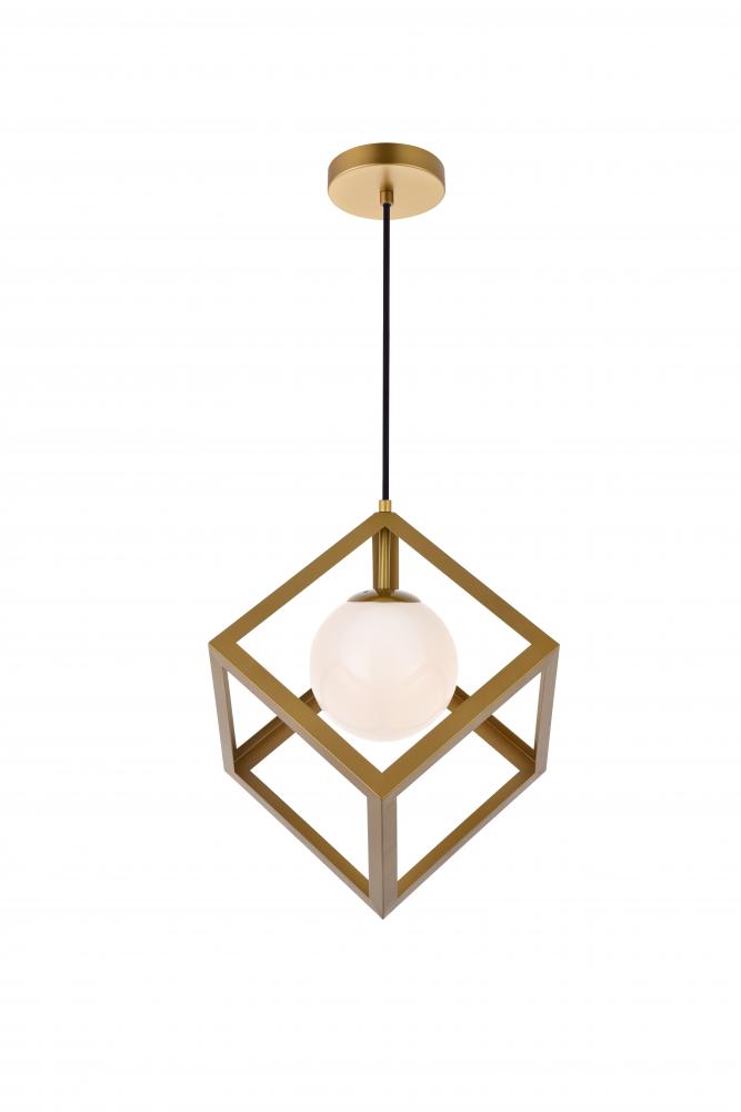 Linea 1 Light Brass Pendant