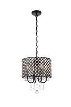 Elegant LD711D14BK - Elise 14 Inch Pendant in Black