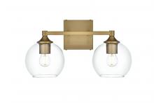 Elegant LD7308W16SG - Eero 16 inch Wall Sconce in Satin Gold