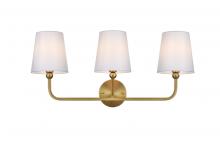 Elegant LD7322W26SG - Senna 26 inch Wall Sconce in Satin Gold