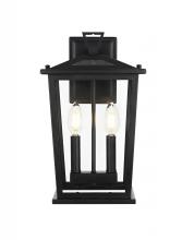 Elegant OD333W15BK - Berks 7 inch Outdoor Pendant in Black