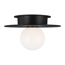 Visual Comfort & Co. Studio Collection KF1001MBK - Nodes Small Flush Mount