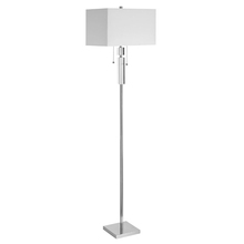 Dainolite DM231F-PC - Floor Lamp, Rectangular Shade