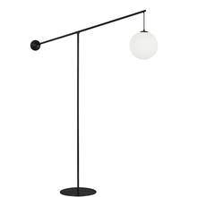 Dainolite HOL-1061F-MB - 1 LT Incandescent Floor Lamp, MB w/ Opal Glass