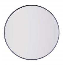 Canarm R1MBK32 - Mirror, MBK Color, Metal Frame Mirror, 32.75" W x 32.75" H x 1" D