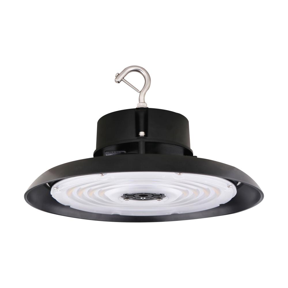 100W UFO LED High Bay; 14100 Lumens; 4000K; 277-480 Volt; 0-10V Dimmable; Black Finish