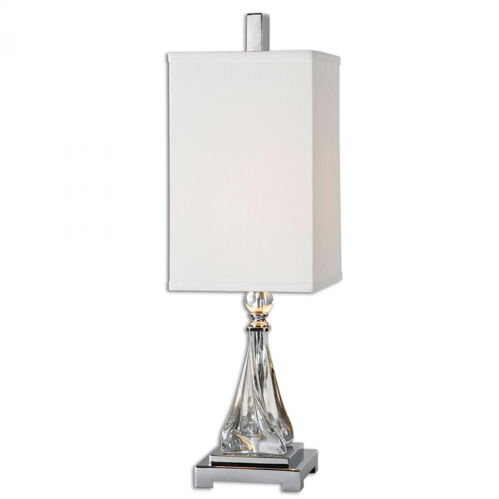 Uttermost Grancona Twisted Glass Buffet Lamp