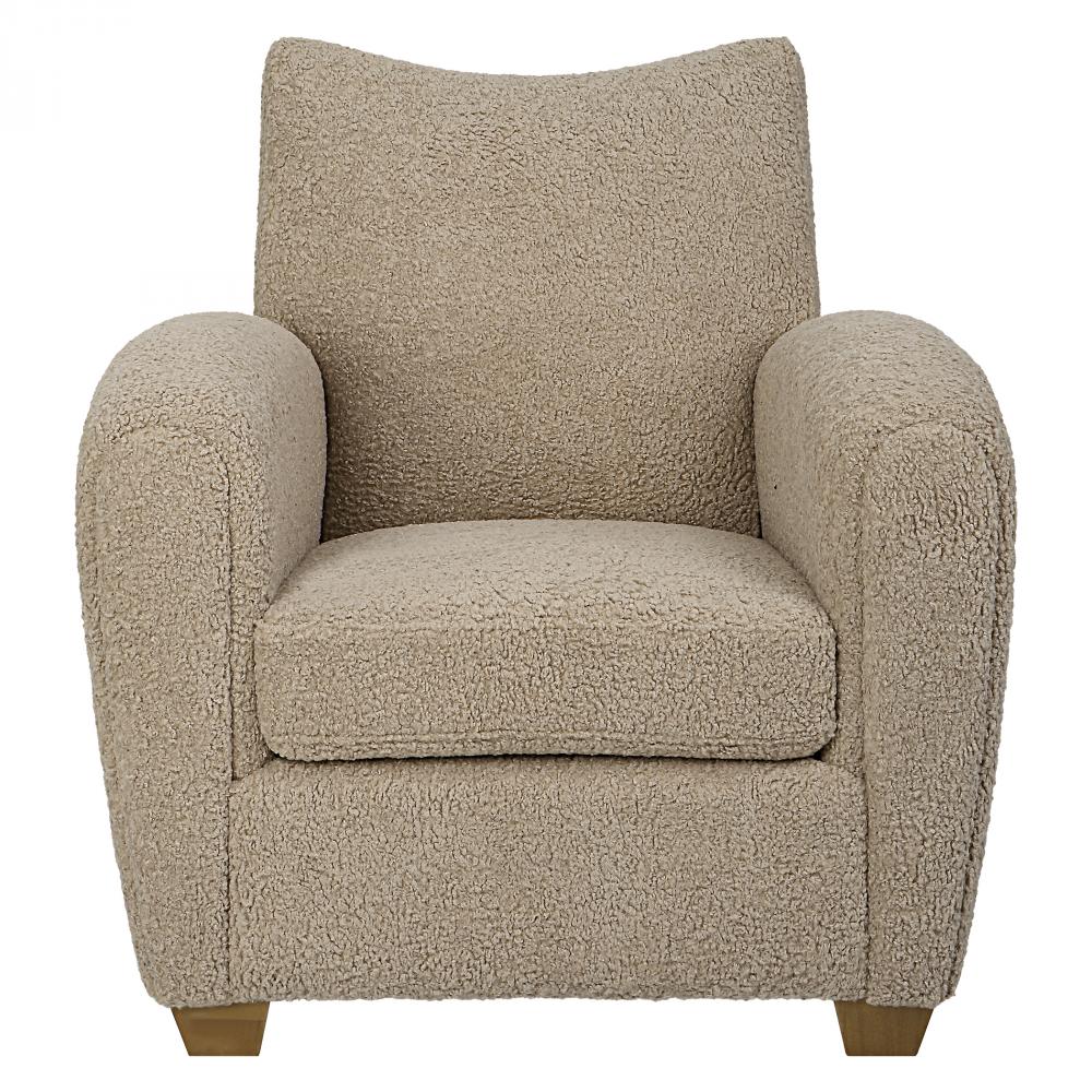 Uttermost Teddy Latte Accent Chair