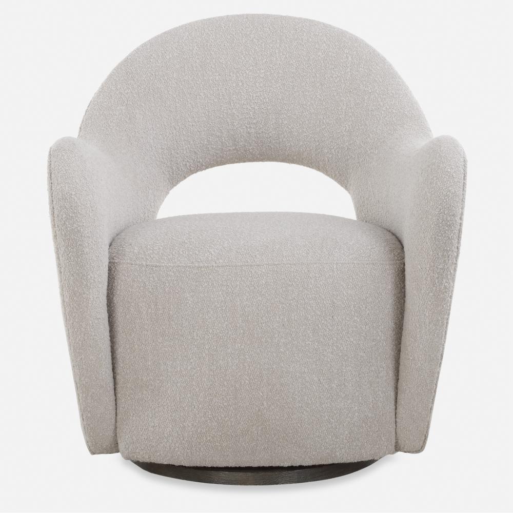 Uttermost Wander Fabric Swivel Chair