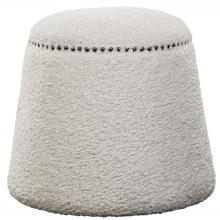 Uttermost 23574 - Gumdrop White Ottoman