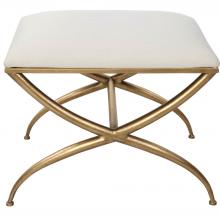 Uttermost 23677 - Crossing Small White Bench