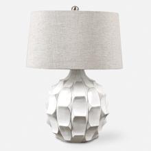 Uttermost 27052 - Guerina Scalloped White Lamp