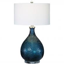 Uttermost 28209-1 - Uttermost Eline Blue Glass Table Lamp