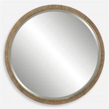 Uttermost 09849 - Paradise Round Rattan Mirror