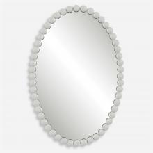 Uttermost 09874 - Serna White Oval Mirror