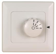 Fanimation C3 - Wall Control Fan Only (2-Speed/Non-Reversing): White