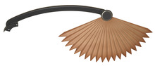 Fanimation BPW5240BA - ABS CHINESE PALM BLADE, BRONZE ACCENT - SET OF 5