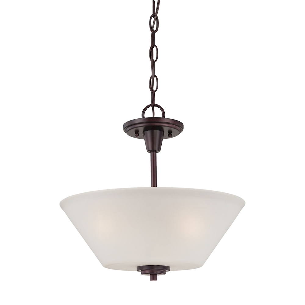 Thomas - Pittman 15&#39;&#39; Wide 2-Light Pendant - Sienna Bronze