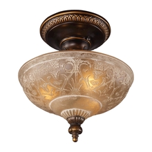 ELK Home 08100-AGB - SEMI FLUSH MOUNT