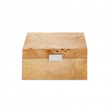  H0897-10961 - Caleb Box - Square Bleached Burl