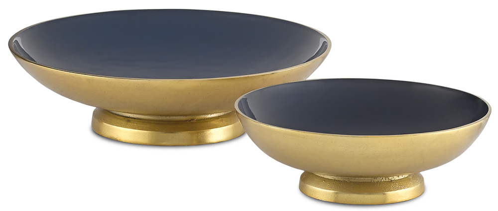 Varu Navy Bowl Set of 2