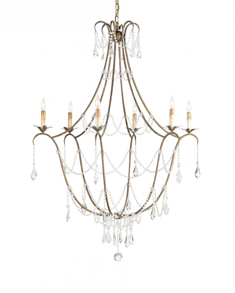 Elizabeth Gold Chandelier