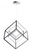 ET2 E30586-BKPC - 4 Square-Single Pendant