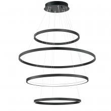 ET2 E52729-BK - Groove 5CCT-Multi-Light Pendant