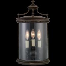 Fine Art Handcrafted Lighting 539081ST - Louvre 20"H Outdoor Sconce